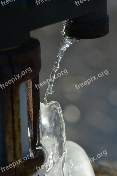 Water Ice Winter Frozen Nature