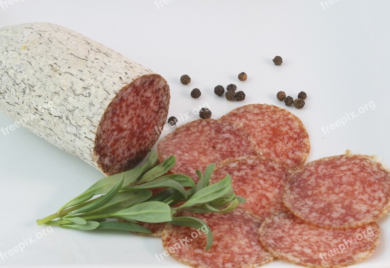 Salami Sausage Meat Food Gourmet