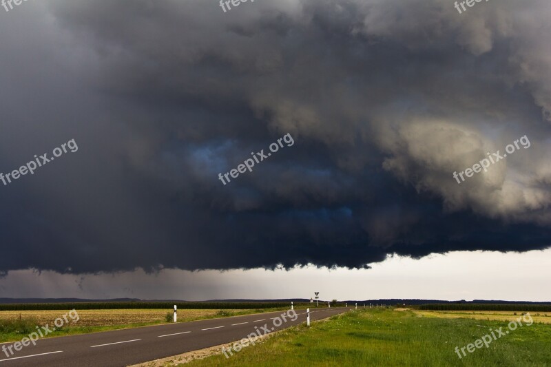 Cumulonimbus Storm Hunting Meteorology Thunderstorm Storm