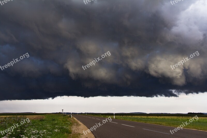 Cumulonimbus Storm Hunting Meteorology Thunderstorm Storm