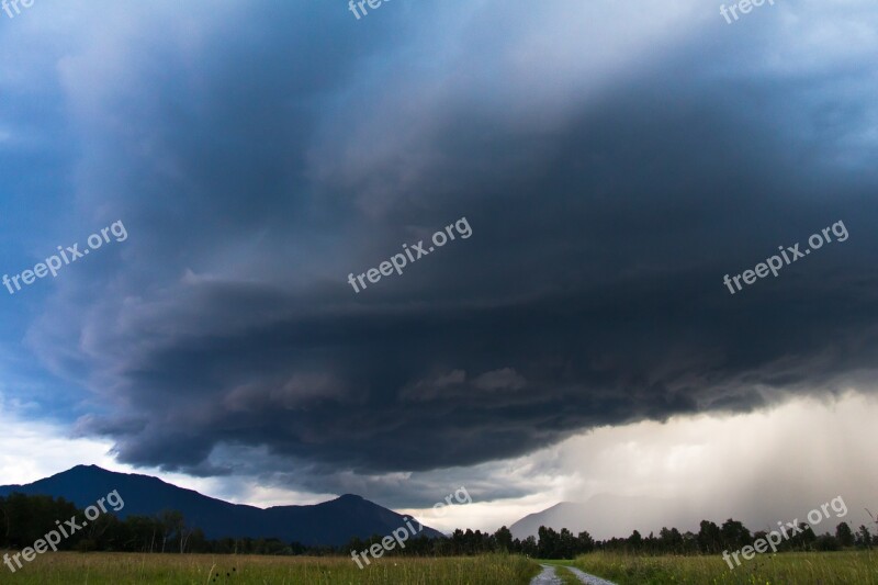 Cumulonimbus Storm Hunting Meteorology Thunderstorm Storm