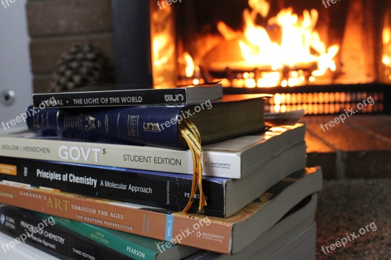 Heat Fireplace Flame Study Homework