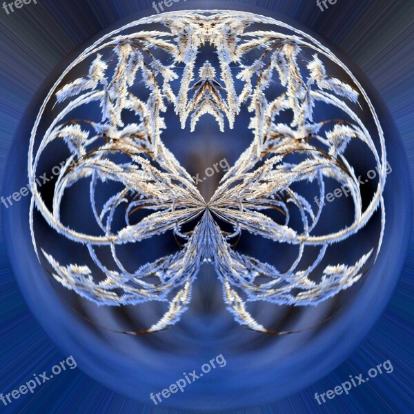 Decoration Snowflake Ornate Art Desktop