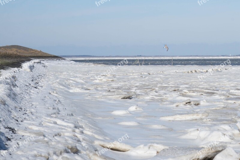 Body Of Water Nature Winter Sea The Dome Of The Sky