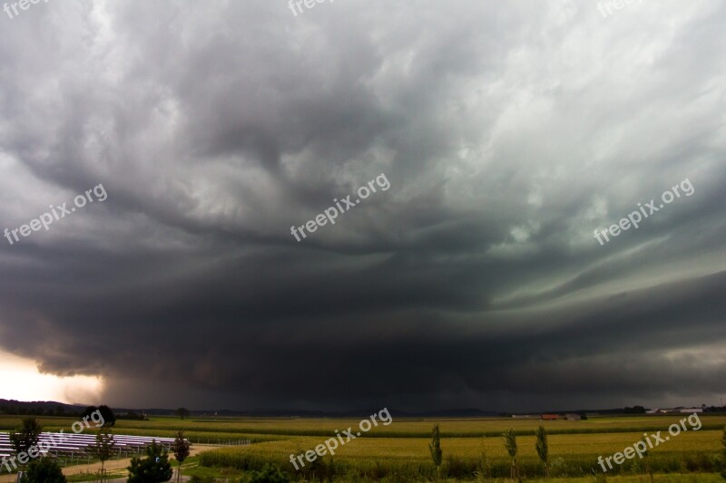 Cumulonimbus Storm Hunting Meteorology Thunderstorm Storm