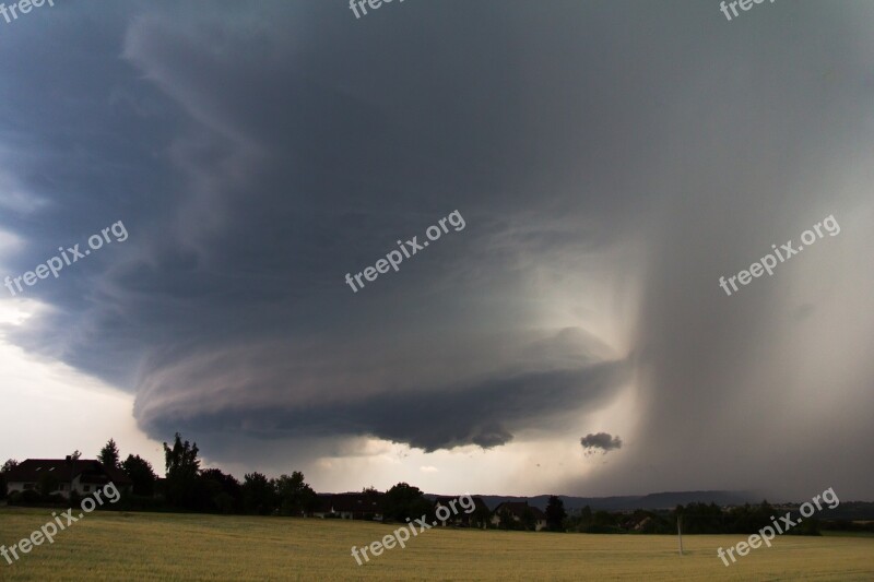 Cumulonimbus Storm Hunting Meteorology Thunderstorm Storm