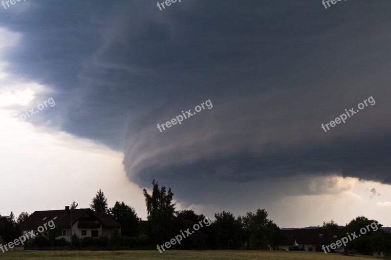 Cumulonimbus Storm Hunting Meteorology Thunderstorm Storm