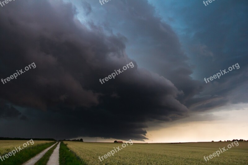 Cumulonimbus Storm Hunting Meteorology Thunderstorm Storm