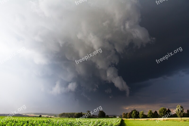 Cumulonimbus Storm Hunting Meteorology Thunderstorm Storm