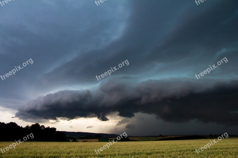 Cumulonimbus Storm Hunting Meteorology Thunderstorm Storm