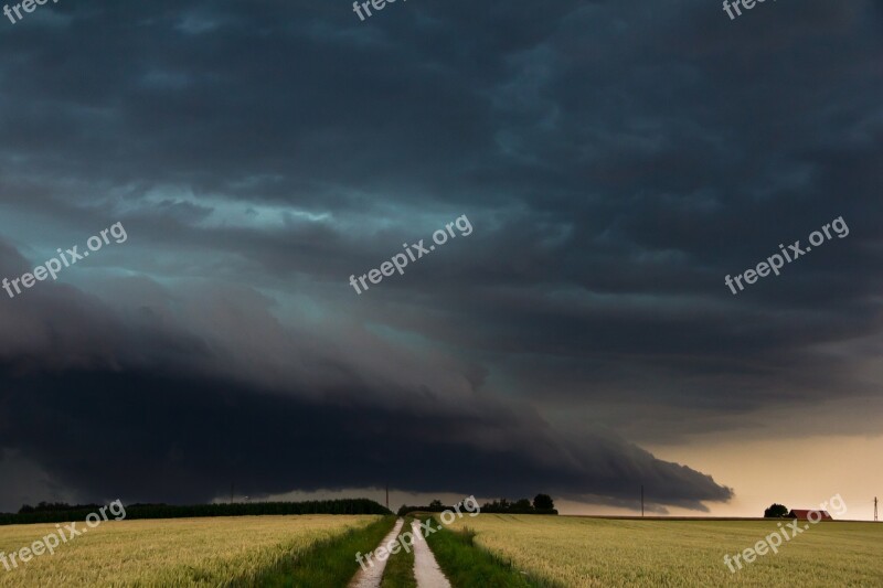 Cumulonimbus Storm Hunting Meteorology Thunderstorm Storm