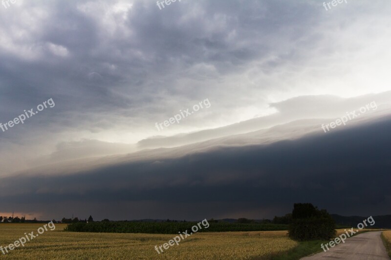 Cumulonimbus Storm Hunting Meteorology Thunderstorm Storm