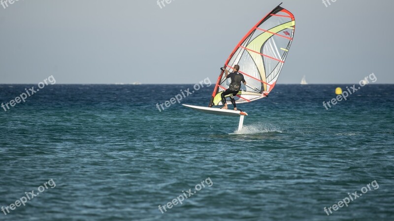 Sea Boat Ocean Sport Surfer