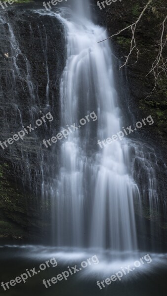 Waterfall Water Nature Motion River