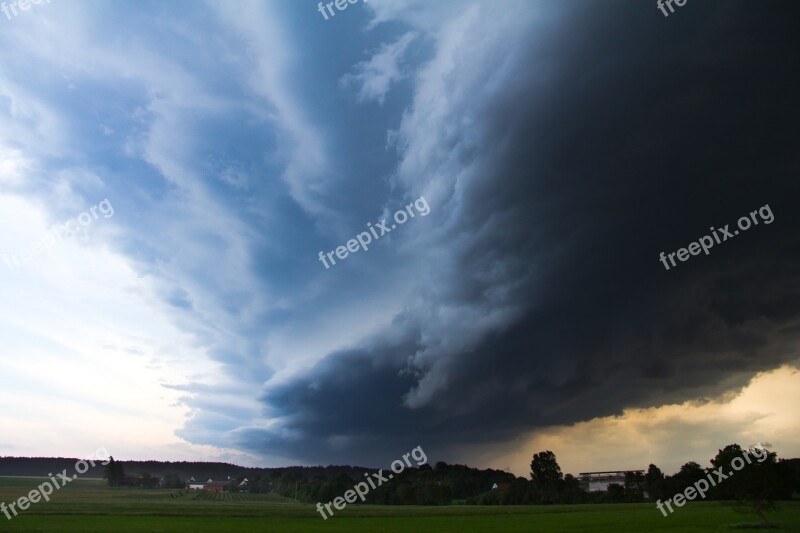 Cumulonimbus Storm Hunting Meteorology Thunderstorm Storm