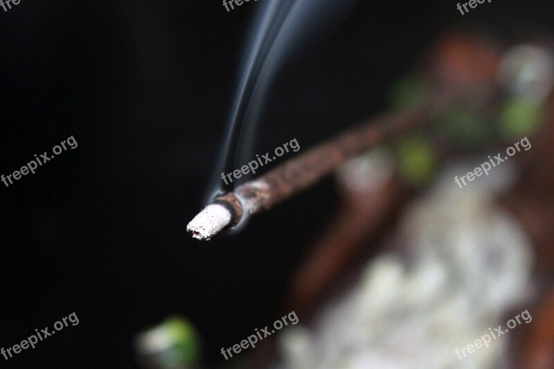 Incense Smoke Relaxation Free Photos