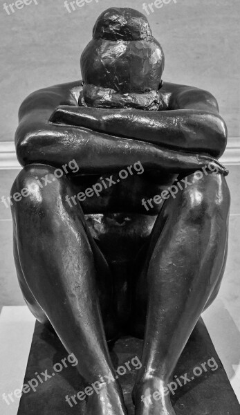 Woman Sculpture Statue Old Ancient