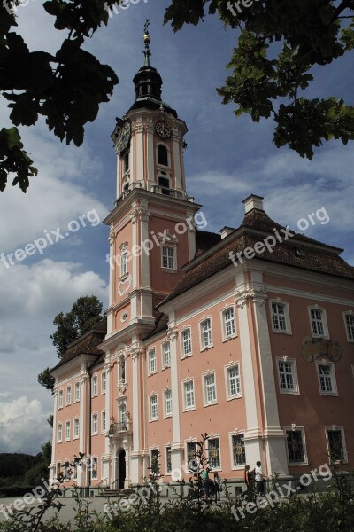 The Monastery Of Birnau Monastery Lake Constance Chapel Baroque Birnau Pilgrimage Church