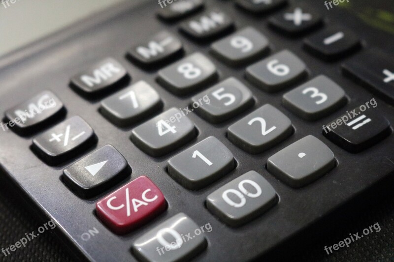 Mathematics Business Calculator Number Technology