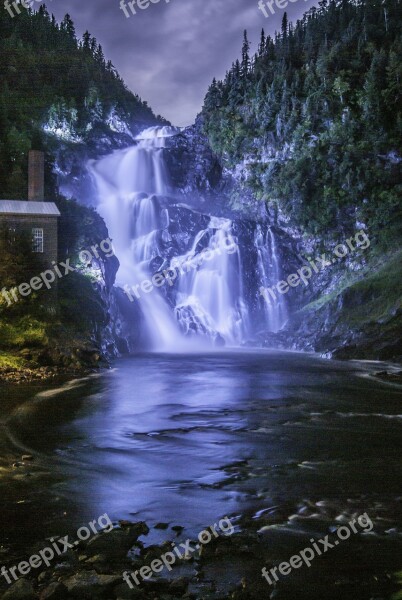 Cascade Body Of Water Nature River Outdoor