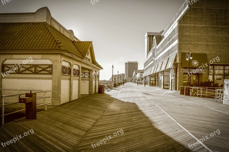 Architecture Horizontal Plane Boardwalk Tourism Travel