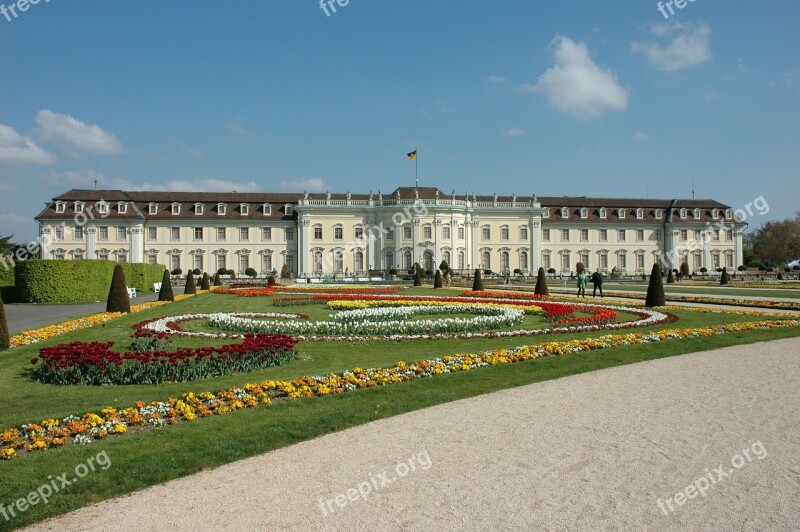 The Baroque Castle Ludwigsburg 2014 Architecture Building Park