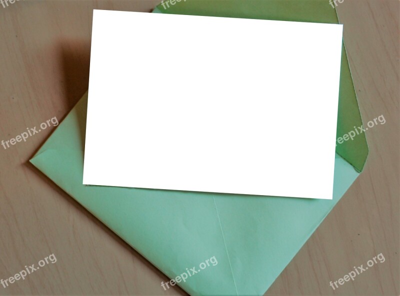 Paper Blank Empty Message Template