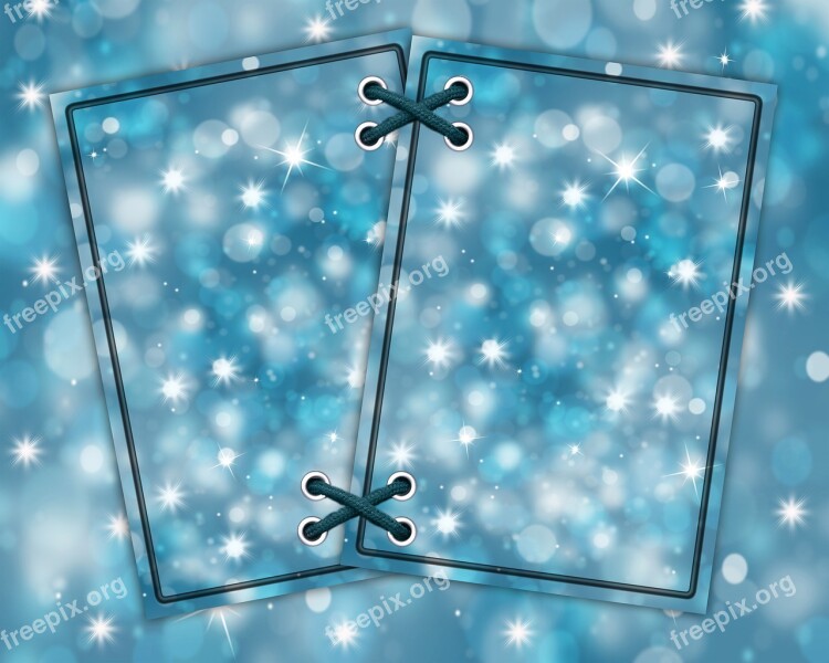 Bokeh Texture Background Card Dedicated