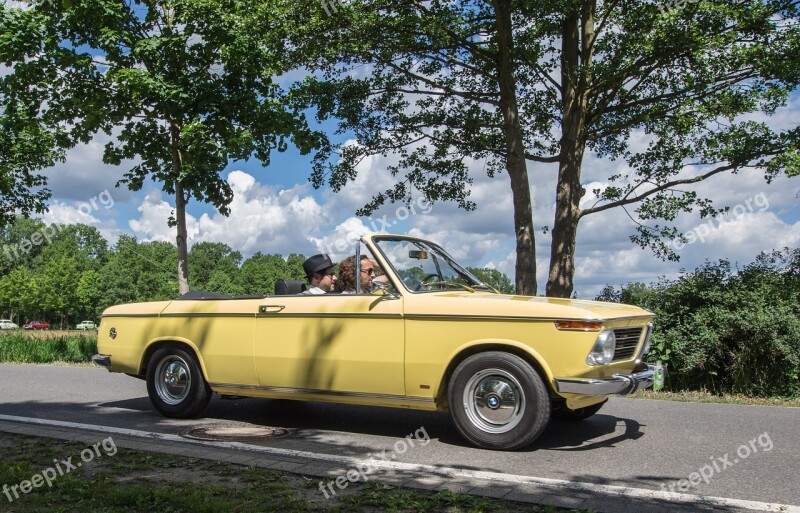 Auto Bmw Cabriolet Open To Oldtimer