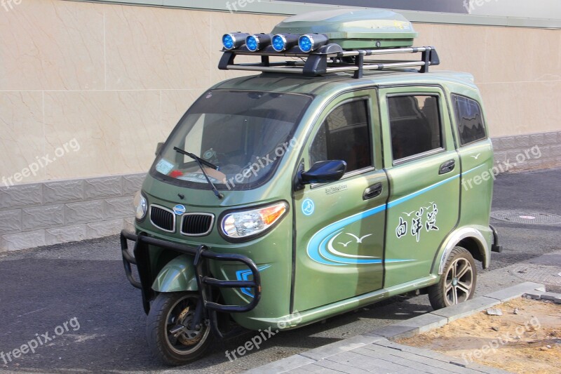 Electric Car Transport Three-wheeled Electric Car Beijing Electric Vehicle Beijing Three Wheel Trolley