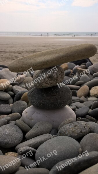 Beach Sea Side Roche Pierre