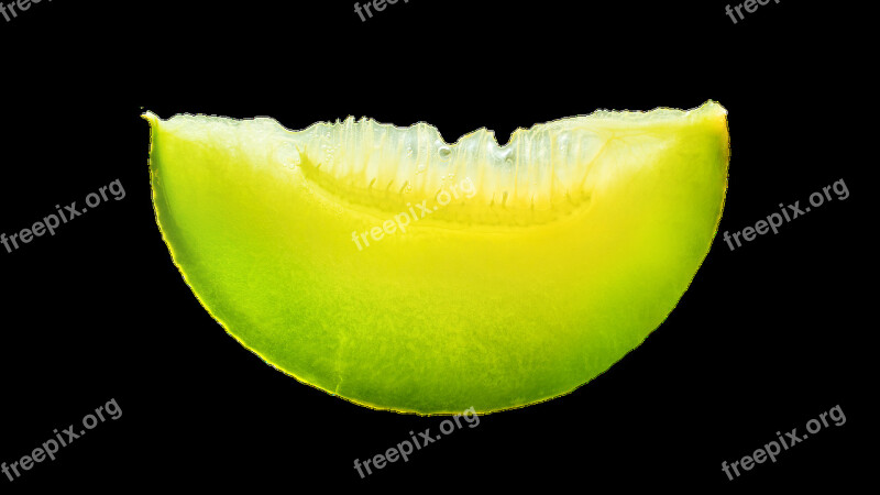 Melon Incision Fruit Food Summer