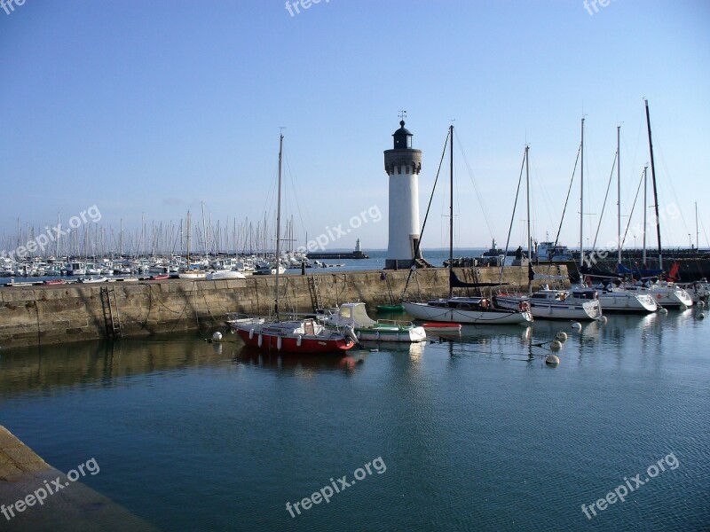 Port Lighthouse Body Of Water Refuge Sea