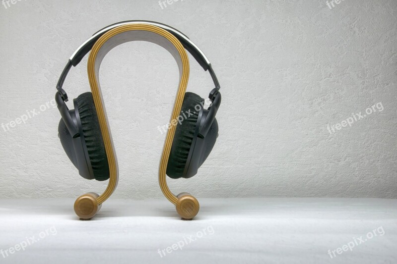 Headphones Stereo Music Listen Listen To Music