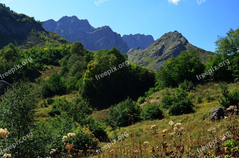 Abkhazia Mountains Nature Free Photos