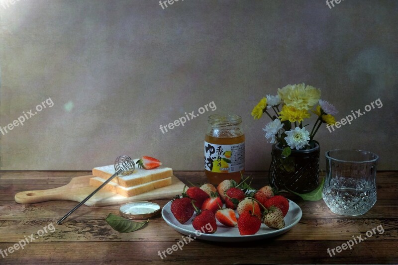 Table Food Wood Glass Wooden