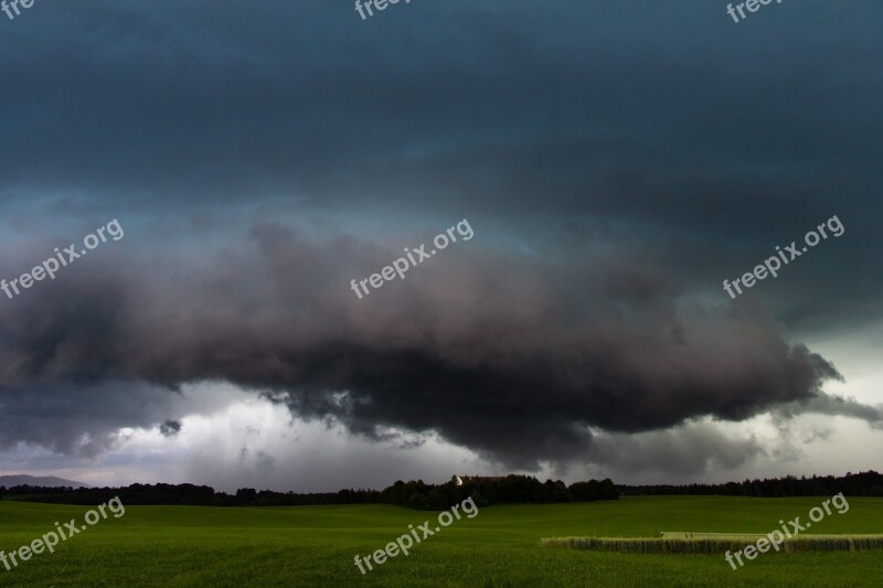 Forward Landscape Weather Sky Rain