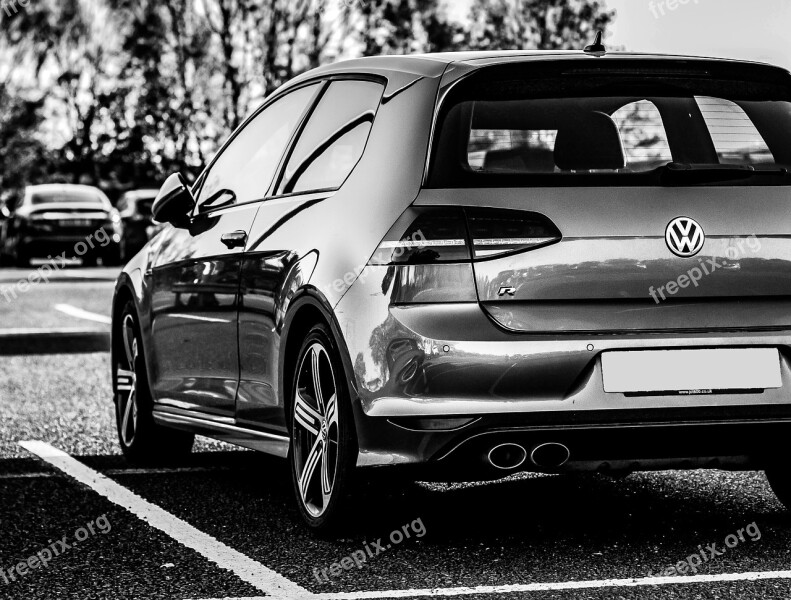 Volkswagen Golf R Volkswagen Gold R Automobile