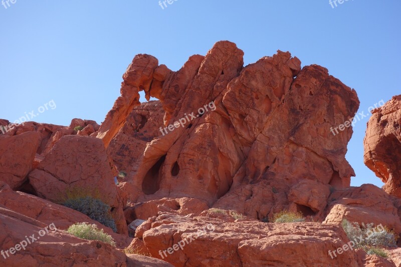 Travel Rock Desert Sand Stone Landscape