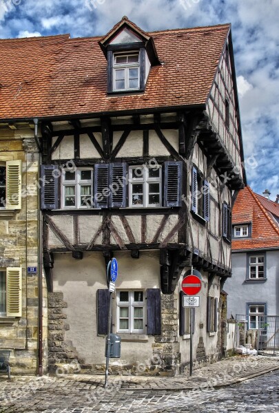 Fachwerkhaus Historically Middle Ages Historic Center Building