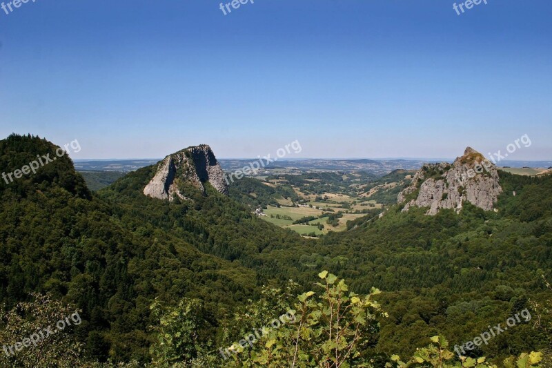 Mountain Nature Landscape Panoramic Sky