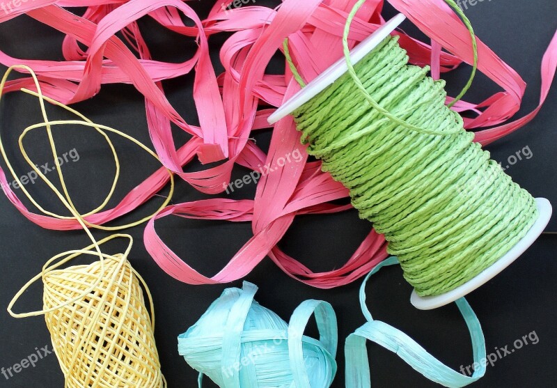 The Ribbon Twine Decorative Materials Decorative Colorful