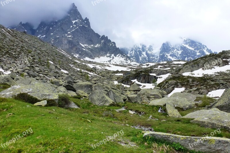 Alpe Mountain Nature Top Landscape