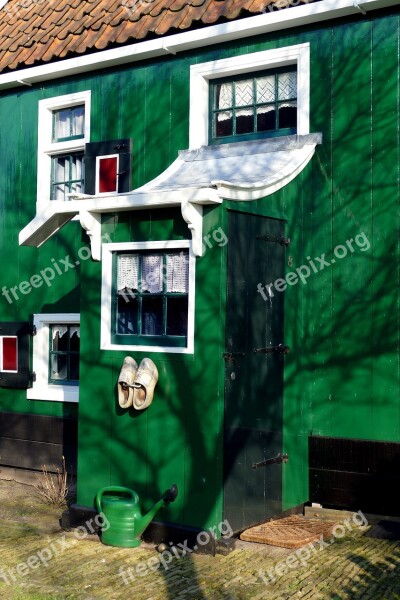 House Architecture Zaanse Schans Zaandam Construction