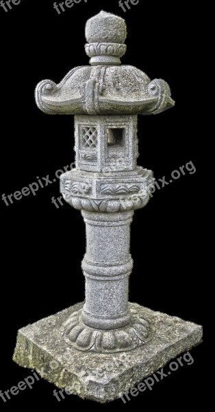 Stone Lamp Garden Lantern Japanese Lamp Granite Decoration