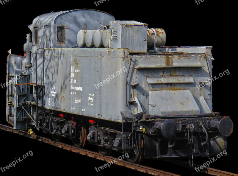 Diesel Locomotive Snow Plough Nostalgic Museum Train