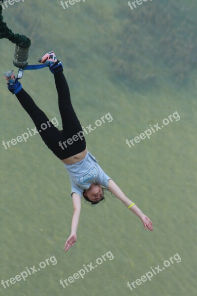 Bungee Jumping Jump Brave Free Photos