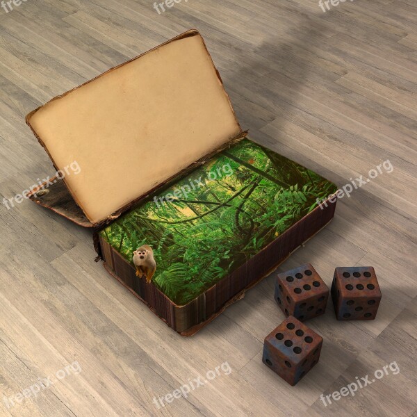 Book Jungle Fantasy Game Of Table Jumanji