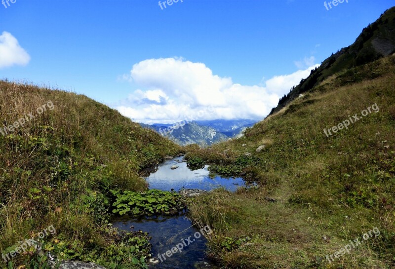 France Alpe Nature Body Of Water Landscape