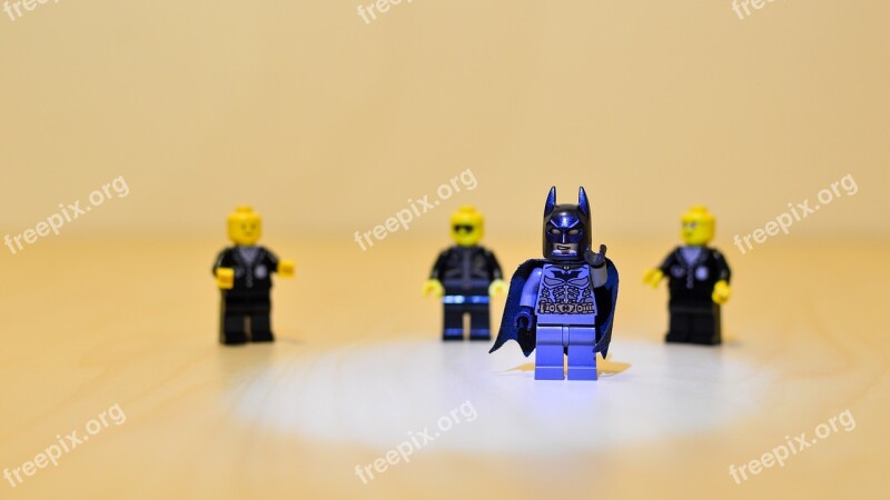 Police Officer Team Lego Group Boss